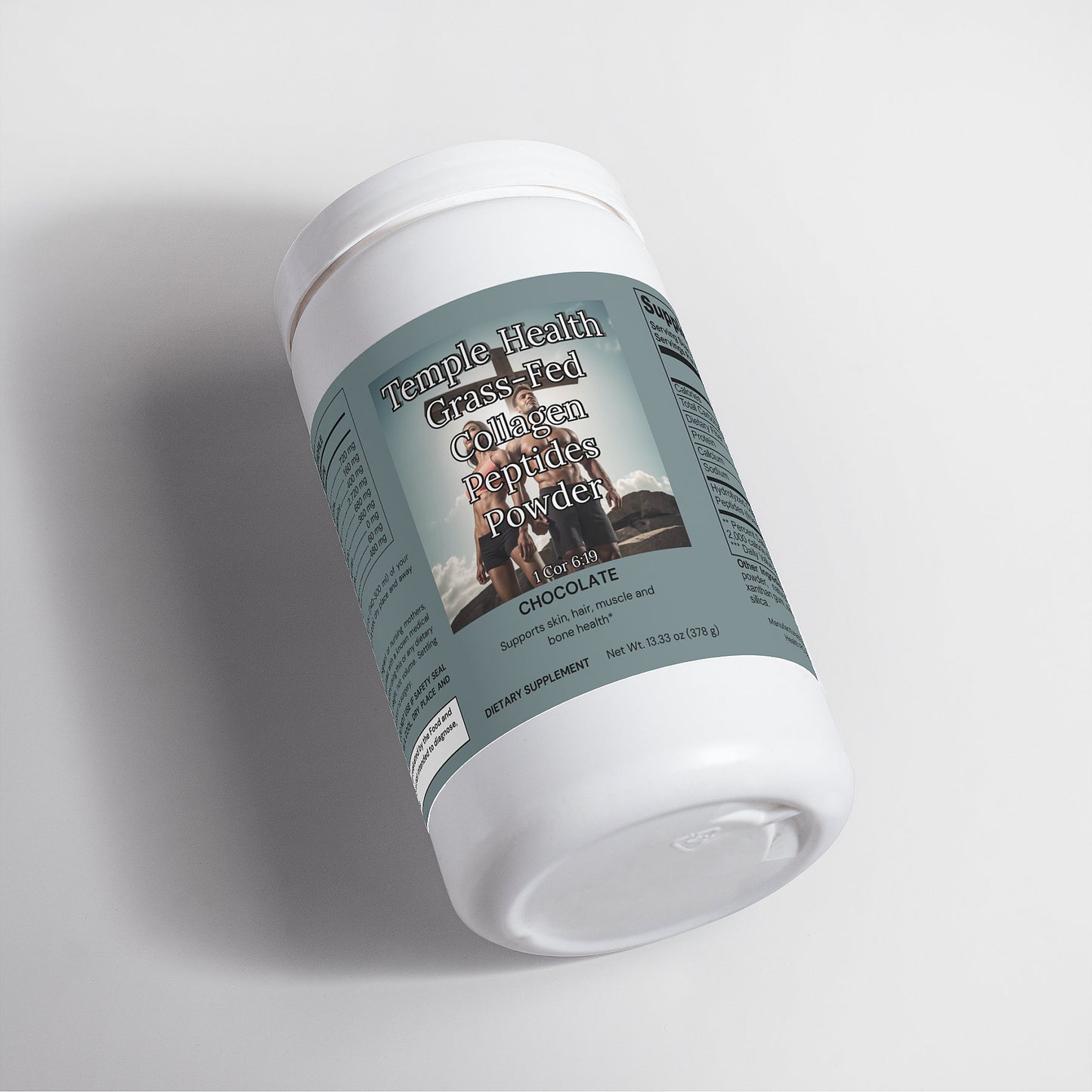 Grass-Fed Collagen Peptides Powder (Chocolate)