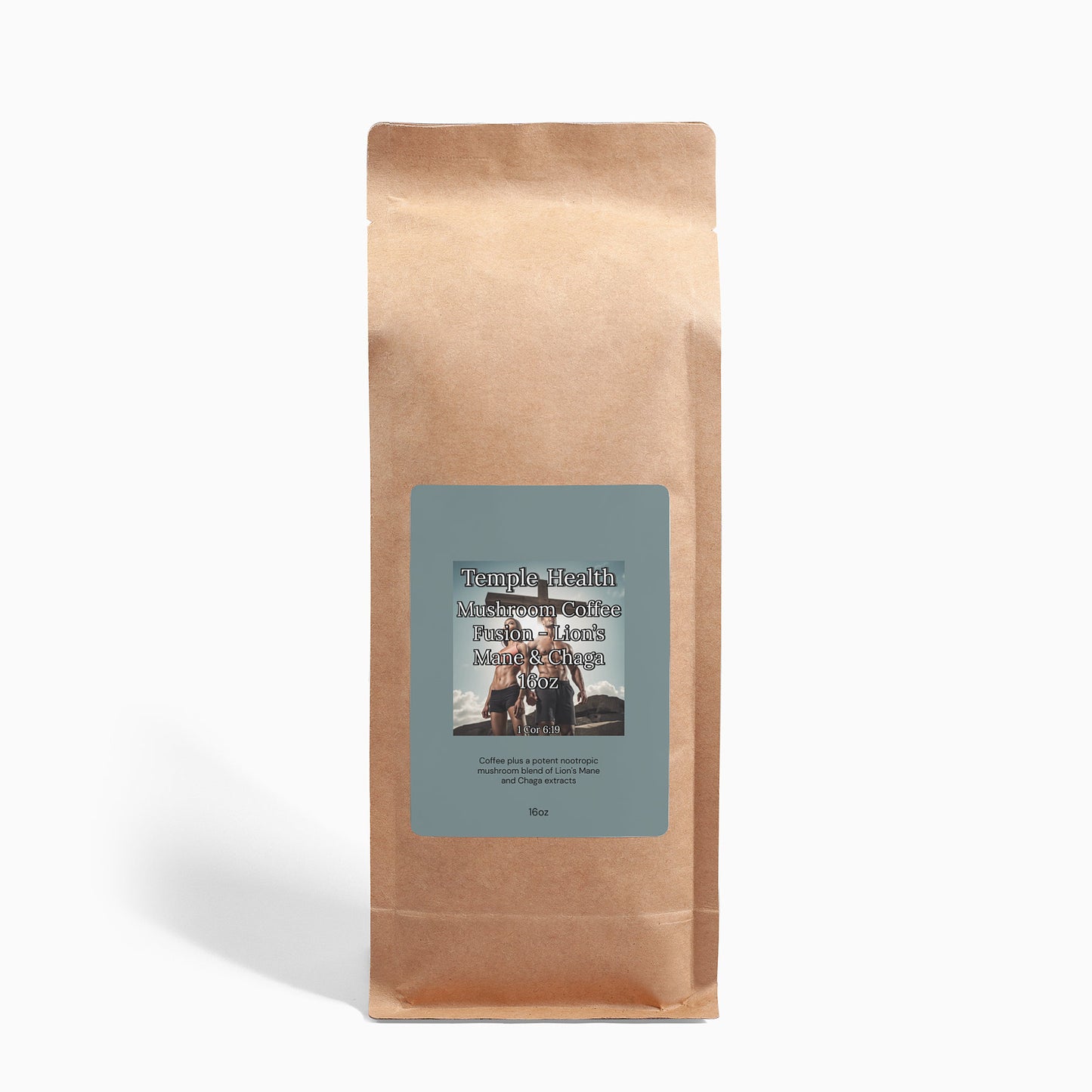 Mushroom Coffee Fusion - Lion’s Mane & Chaga 16oz