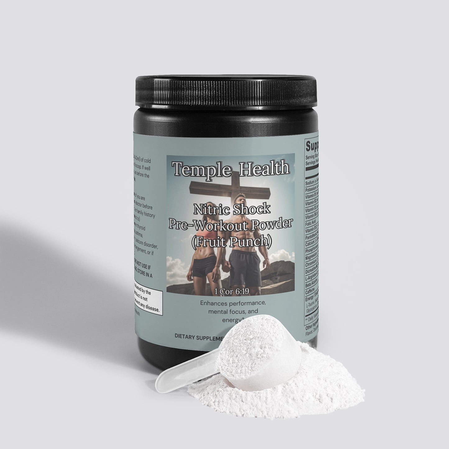 Nitric Shock Pre-Workout Powder (Fruit Punch)